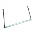 Portarrollos metálico colgante para sillón podológico Portarrollos metálico colgante para sillón podológico